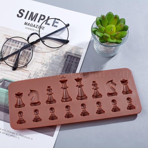 Chess Piece Set silicone mould