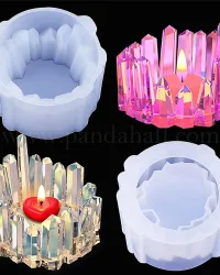 Crystal Cluster Candle Holder – Silicone Mould