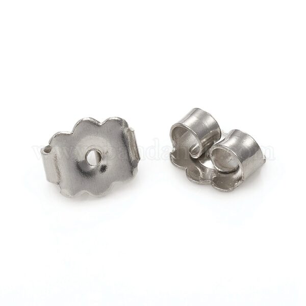 Earring Nuts Stainless Steel Product Image