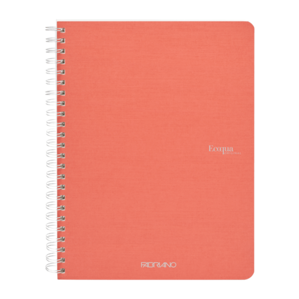 Fabriano EcoQua Spiral Notebook A5 Flamingo