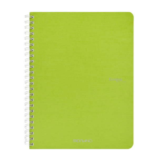 Fabriano EcoQua Spiral Notebook A5 Royal Green