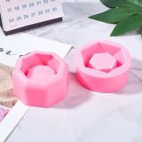 Flower Pot Hex Silicone Mould