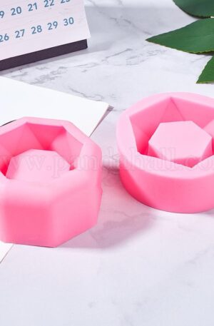 Flower Pot Hex Silicone Mould