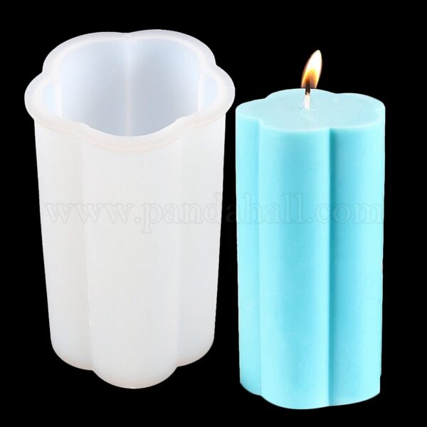Flower Candle Silicone Mould Example