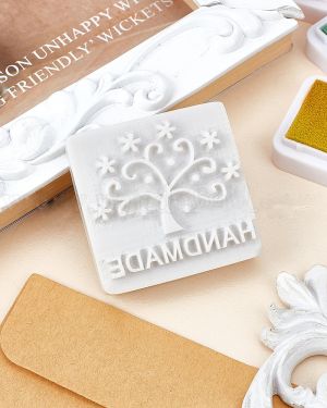 Handmade Soap Resin Embossing Stamp