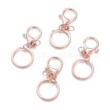 Lobster Clasp Keychain Rose Gold group