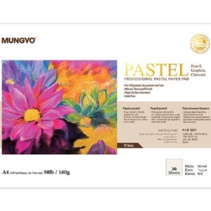 Mungyo Pastel paper pads white pages A3 by Mungyo