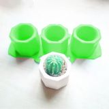 Silicone planter mould polygon example