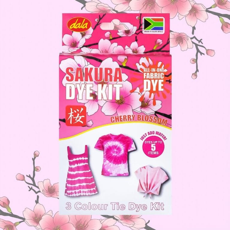 Sakura Cherry Blossom Mini Tie Dye Kit Dala Crafty Arts