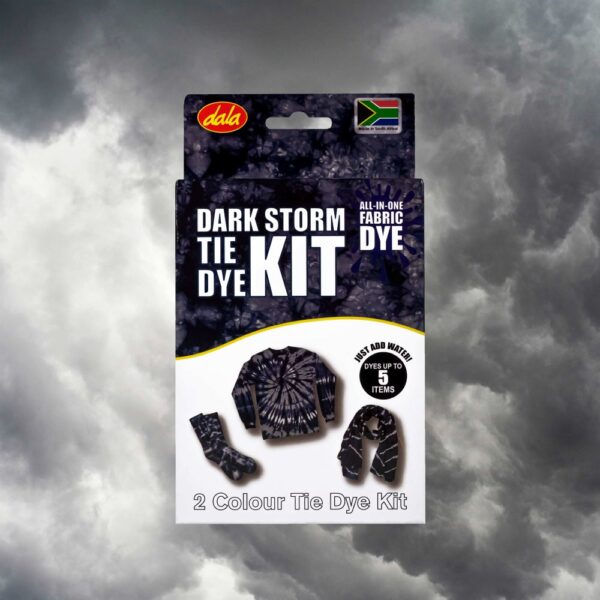 Dark Storm mini tie dye kit from dala