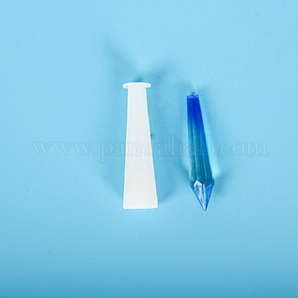 Crystal Pendant Silicone Mould 2.3x2.3x8.5cm example