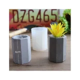 Silicone Mould Planters - Various Sizes - Octagon