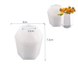 'Silicone Mould Planter Hex 40x70mm shape