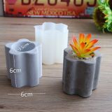 Silicone Mould Planters Flower Shape