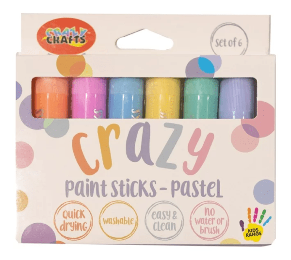 Crazy Paint Sticks - Pastel