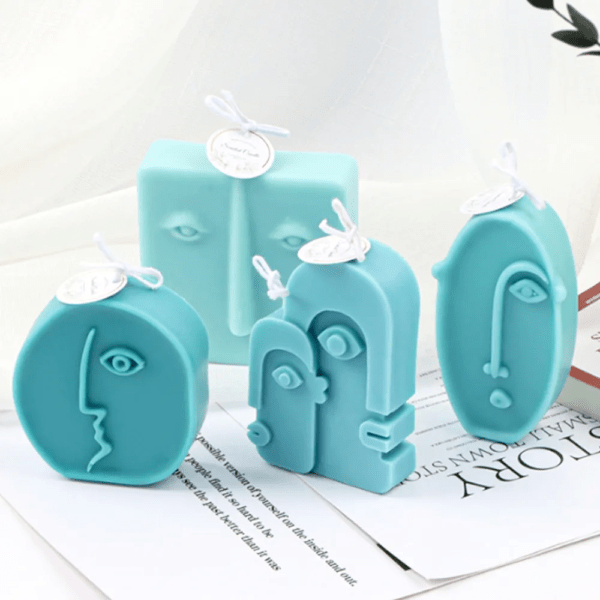 Nordic Faces Silicone Mould