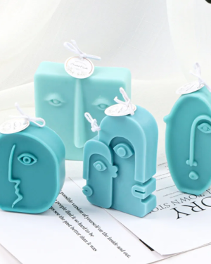 Nordic Faces Silicone Mould – Candle Mould