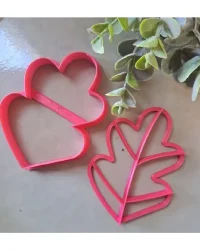 Clay Cutter – Oak Leaf Trinket Tray Set T004