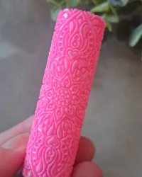 Polymer Clay Texture Roller Mandala Flower