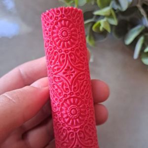 Mandala Circle polymer clay texture roller