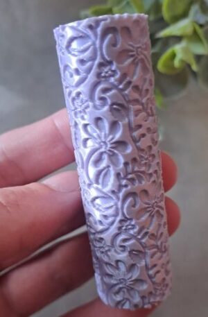 Pretty Flower Texture Clay Roller