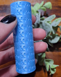 R004 Christmas Lights – Polymer Clay Texture Roller Designs