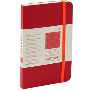 Ispira Notebook A5 Dots Red by Fabriano