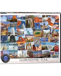 Globe Trotter USA – 1000 Piece Puzzle