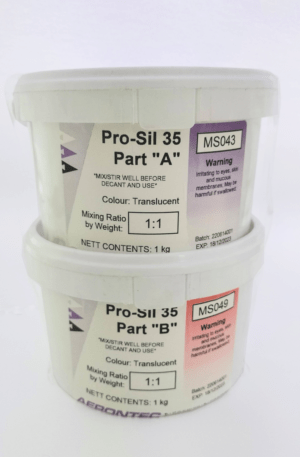 Pro Sil 35A Part 1 and Part 2 Translucent
