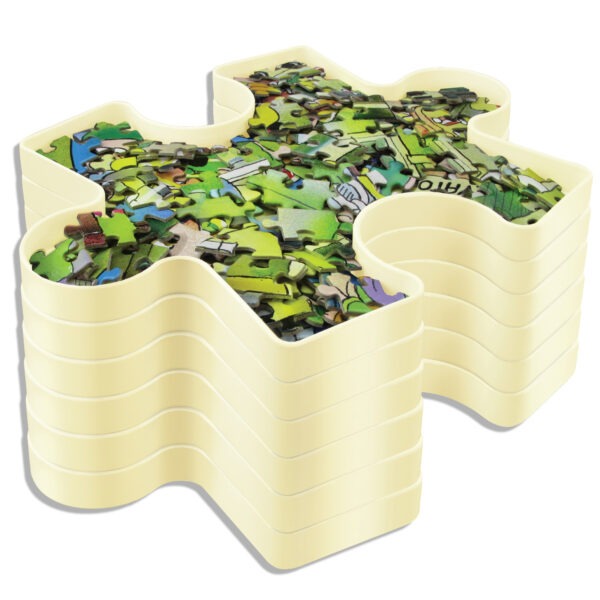 Puzzle Sorting Tray stacked RGS