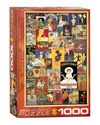 Vintage Variety Poster Collection – 1000 Piece Puzzle