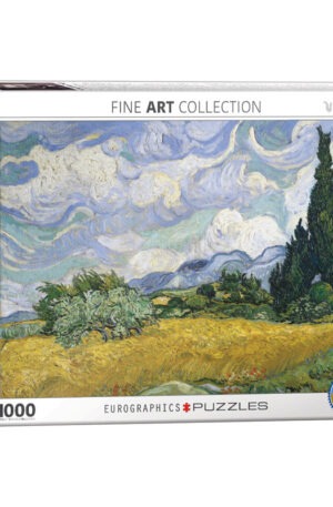 Wheatfield with Cypress 1000 Piece Puzzle