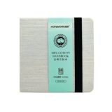 Watercolour handbook light blue 12x12cm 300gm