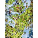 Puzzle 4000pce United Dragons of Europe boxed by Heye