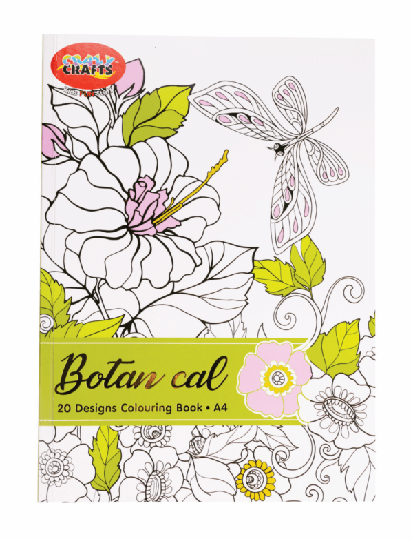 Colouring Book A4 Botanical