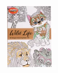 Colouring Book A4 – Crazy Crafts