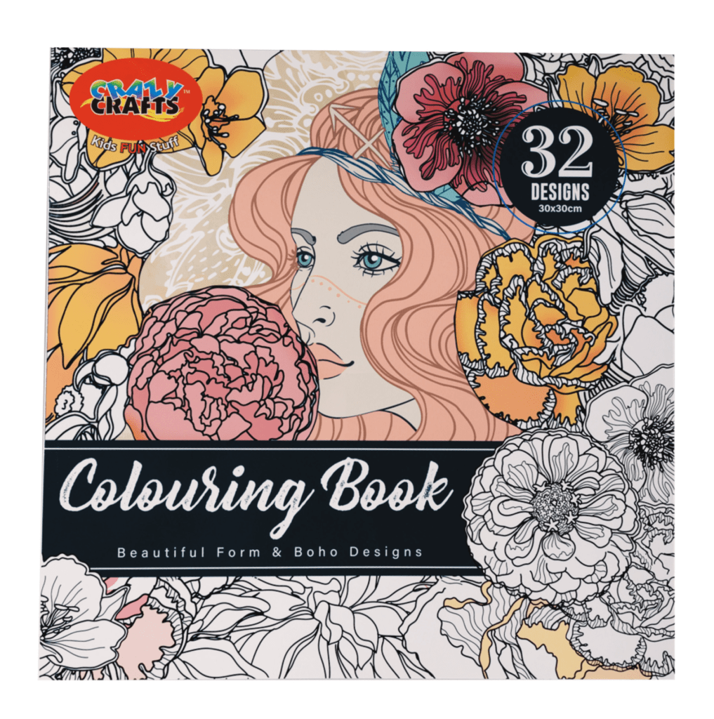 Colouring Book Boho Designs - Crazy Crafts - Crafty Arts