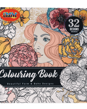 Colouring Book Boho Designs – Crazy Crafts