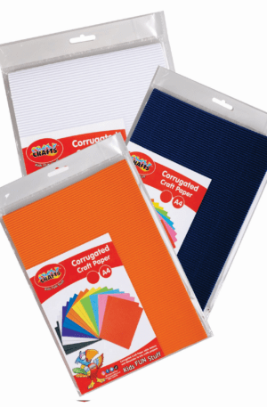 Corrugated Paper Assorted Colours