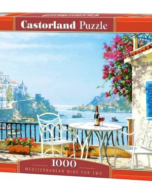 Mediterranean Wine for Two – 1000pce Castorland Puzzle