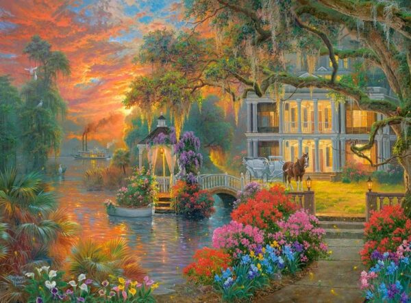 Puzzle 2000pce-Charming Evening by Castorland