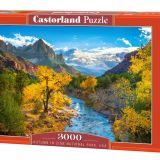 Puzzle 3000pce -Autumn in Zion National park boxed