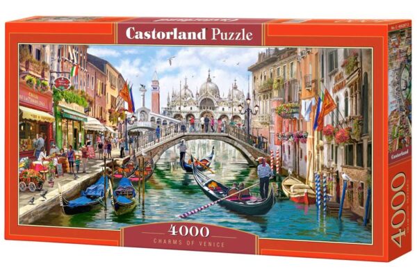 Puzzle 4000pce Charms of Venice boxed