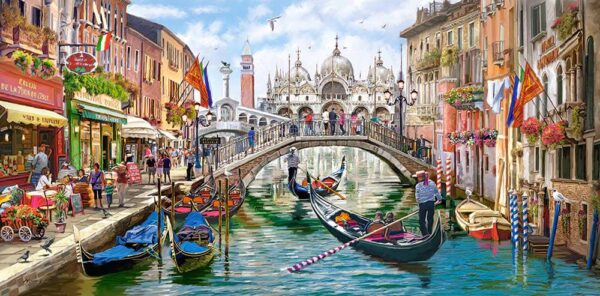 Puzzle 4000pce Charms of Venice by Castorland