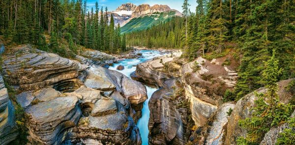Puzzle 4000pce-Mistaya Canyon Banff National park Canada by Castorland