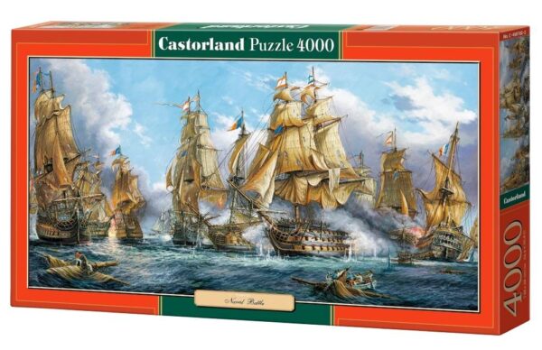 Puzzle 4000pce - Naval Battle in box by Castorland