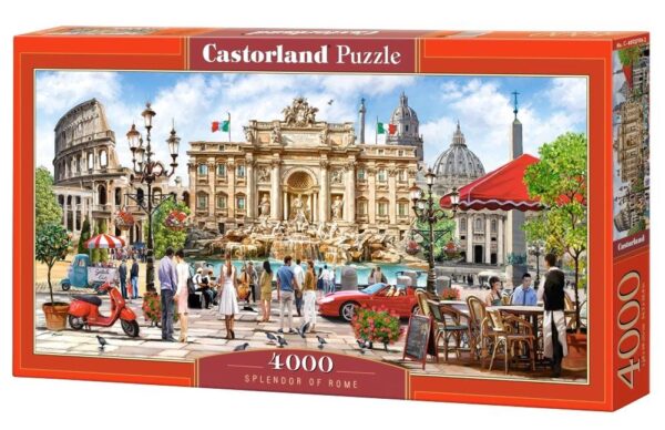 Puzzle 4000pce Splendor of Rome boxed by Castorland