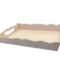 Wooden Princess Tray Angled