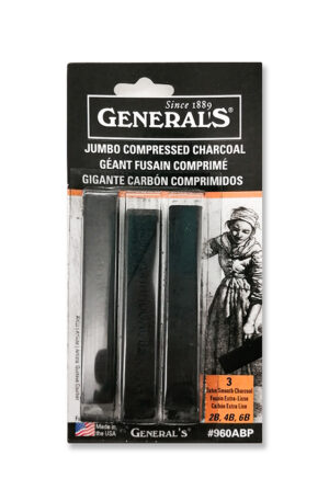 General's Jumbo Compressed Charcoal