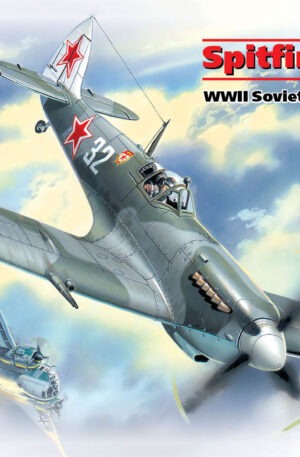 Spitfire LF.IXE soviet fighter model aircraft by ICM